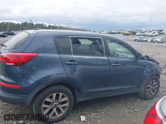 2016 Kia Sportage LX with VIN KNDPBCAC4G7845065, listed as a IAAI auction lot 41718660 with 143,388 mi miles and . Bid and sale history available at carsss.com. Image 13.
