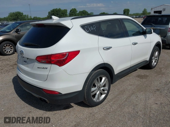 2013 Hyundai Santa Fe Sport z VIN 5XYZU3LA5DG045646, wystawiony jako IAAI lot #42380560 z przebiegiem 131 944 mil mil oraz . Historia ofert i sprzedaży dostępna na DreamBid. Obrazek 4.