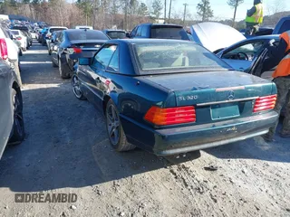 1995 Mercedes-Benz SL with VIN WDBFA63E5SF117797, listed as a IAAI auction lot 41650927 with Not provided miles and . Bid and sale history available at DreamBid. Image 3.