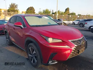 2021 Lexus NX 300 z VIN JTJGARBZXM5027773, wystawiony jako IAAI lot #42137383 z przebiegiem 67 131 mil mil oraz . Historia ofert i sprzedaży dostępna na DreamBid. Obrazek 1.