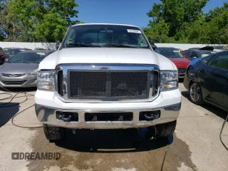 2007 Ford Super Duty F-250 XL with VIN 1FTSX21P47EA14492, listed as a Copart auction lot 58109894 with 141,104 mi miles and Salvage Title. Bid and sale history available at carsss.com. Image 5.
