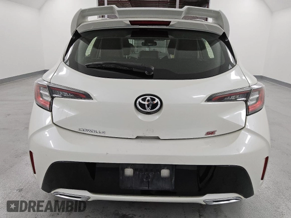 2020 Toyota Corolla Hatchback SE with VIN JTND4RBEXL3090520, listed as a Copart auction lot 53582545 with 107,066 mi miles and Clean Title. Bid and sale history available at carsss.com. Image 6.