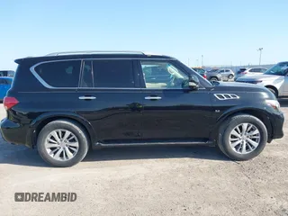 2017 Infiniti QX80 with VIN JN8AZ2NF4H9640940, listed as a IAAI auction lot 42006857 with 86,045 mi miles and . Bid and sale history available at DreamBid. Image 13.