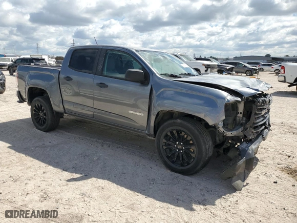 2021 GMC Canyon 2WD Elevation Standard with VIN 1GTG5BEN1M1259239, listed as a Copart auction lot 71401834 with 46,164 mi miles and Salvage Title. Bid and sale history available at carsss.com. Image 4.