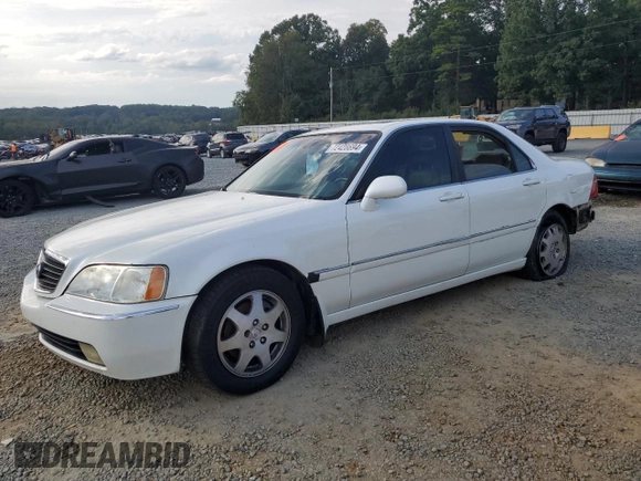 2002 Acura RL with VIN JH4KA96582C009199, listed as a Copart auction lot 72428694 with 0 mi miles and Salvage Title. Bid and sale history available at carsss.com. Image 1.