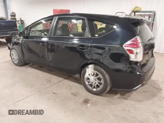 2017 Toyota Prius v Two with VIN JTDZN3EU0HJ063367, listed as a IAAI auction lot 40834930 with 153,045 mi miles. Bid and sale history available at carsss.com. Image 3.