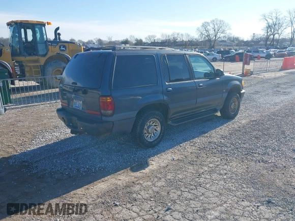 1998 Mercury Mountaineer z VIN 4M2ZU55P3WUJ17243, wystawiony jako IAAI lot #41658097 z przebiegiem 219 464 mil mil oraz . Historia ofert i sprzedaży dostępna na DreamBid. Obrazek 4.