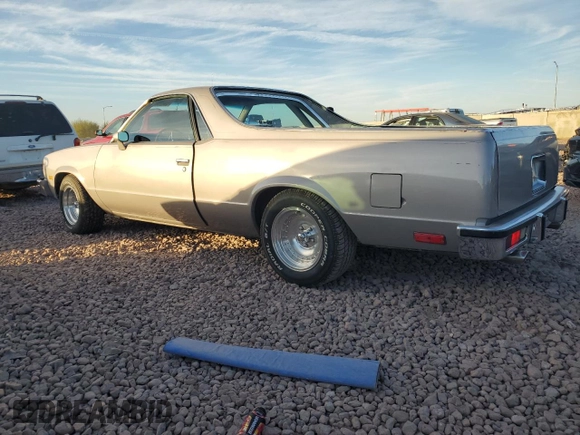 1983 Chevrolet El Camino z VIN 1GCCW80H1DR150636, wystawiony jako Copart lot #85873984 z przebiegiem 56 394 mil mil oraz Czysty tytuł • Clean title. Historia ofert i sprzedaży dostępna na DreamBid. Obrazek 2.