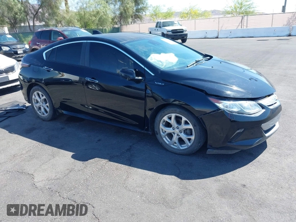 2016 Chevrolet Volt Premier with VIN 1G1RD6S52GU118084, listed as a IAAI auction lot 42067848 with 135,112 mi miles. Bid and sale history available at carsss.com. Image 1.
