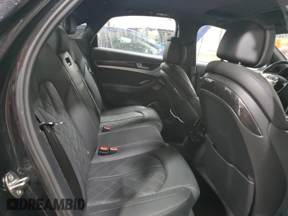 2014 Audi S8 with VIN WAUD2AFD3EN004210, listed as a Copart auction lot 50205735 with 31,952 mi miles and Salvage Title. Bid and sale history available at carsss.com. Image 10.