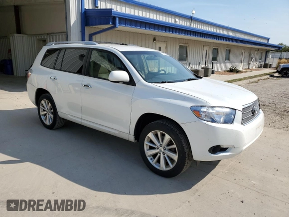 2010 Toyota Highlander Hybrid with VIN JTEBW3EH4A2041255, listed as a Copart auction lot 71751244 with 197,467 mi miles and Clean Title. Bid and sale history available at carsss.com. Image 4.