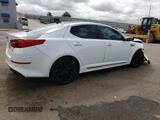 2014 Kia Optima SXL Turbo with VIN 5XXGR4A62EG284722, listed as a Copart auction lot 56189035 with 183,914 mi miles and Salvage title. Bid and sale history available at DreamBid. Image 3.