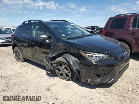2021 Subaru Crosstrek Special Sports with VIN JF2GTHSC0MH667607, listed as a Copart auction lot 55859705 with 25,694 mi miles and Salvage title. Bid and sale history available at DreamBid. Image 4.