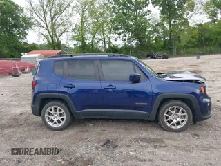 2019 Jeep Renegade Latitude with VIN ZACNJABB1KPK20281, listed as a IAAI auction lot 42171780 with Not provided miles and . Bid and sale history available at DreamBid. Image 13.