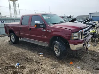 2004 Ford F-250 XL with VIN 1FTNW21P04EC40461, listed as a Copart auction lot 51455135 with 218,925 mi miles and Salvage title. Bid and sale history available at DreamBid. Image 4.