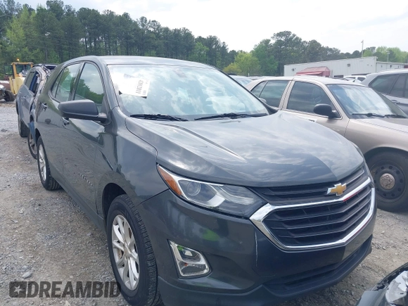 2018 Chevrolet Equinox LS with VIN 2GNAXHEV7J6147483, listed as a IAAI auction lot 42012811 with 180,478 mi miles and . Bid and sale history available at DreamBid. Image 1.