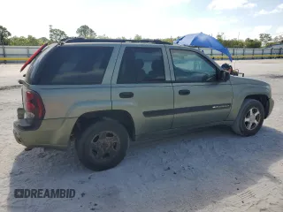 2004 Chevrolet TrailBlazer LT with VIN 1GNDS13S242391524, listed as a Copart auction lot 54650535 with 176,641 mi miles and Salvage Title. Bid and sale history available at DreamBid. Image 3.