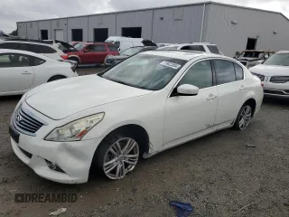 2011 Infiniti G25 x with VIN JN1DV6AR9BM450666, listed as a Copart auction lot 79623894 with 114,828 mi miles and Salvage Title. Bid and sale history available at carsss.com. Image 1.