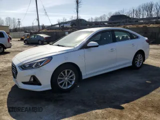 2019 Hyundai Sonata SE with VIN 5NPE24AF5KH813480, listed as a Copart auction lot 48629485 with 76,752 mi miles and Salvage Title. Bid and sale history available at carsss.com. Image 1.