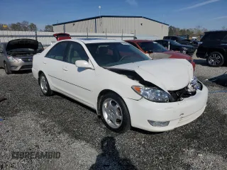 2005 Toyota Camry LE with VIN 4T1BF30K35U088189, listed as a Copart auction lot 50598495 with 208,145 mi miles and Salvage Title. Bid and sale history available at DreamBid. Image 4.