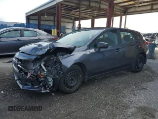 2017 Subaru Impreza with VIN 4S3GTAA68H3704035, listed as a Copart auction lot 64197105 with 62,839 mi miles and Salvage title. Bid and sale history available at DreamBid. Image 1.