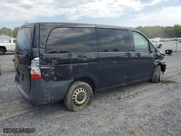 2018 Mercedes-Benz Metris Passenger Van with VIN WD4PG2EEXJ3500442, listed as a Copart auction lot 69496814 with 55,673 mi miles and Salvage Title. Bid and sale history available at carsss.com. Image 3.