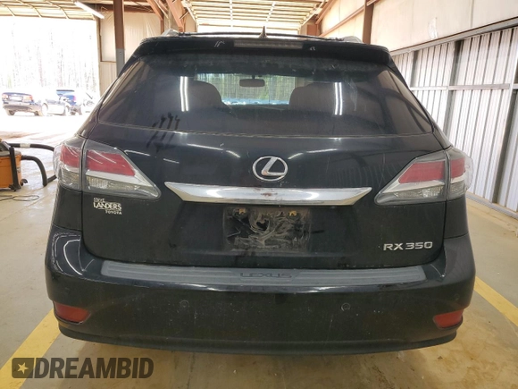 2014 Lexus RX 350 with VIN 2T2BK1BA4EC230096, listed as a Copart auction lot 51031315 with 168,040 mi miles and Salvage Title. Bid and sale history available at DreamBid. Image 6.