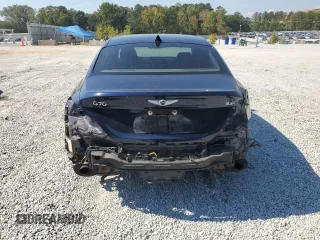 2019 Genesis G70 3.3T Advanced with VIN KMTG74LE0KU044182, listed as a Copart auction lot 71978584 with 86,519 mi miles and Salvage Title. Bid and sale history available at carsss.com. Image 6.