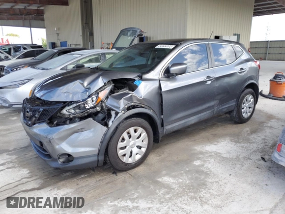 2017 Nissan Rogue SV with VIN JN1BJ1CP0HW007398, listed as a Copart auction lot 54444005 with 74,482 mi miles and Salvage title. Bid and sale history available at DreamBid. Image 1.