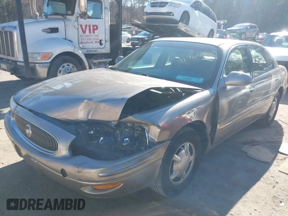 2000 Buick LeSabre Custom with VIN 1G4HP54KXYU117821, listed as a IAAI auction lot 41764580 with 67,877 mi miles and . Bid and sale history available at carsss.com. Image 2.