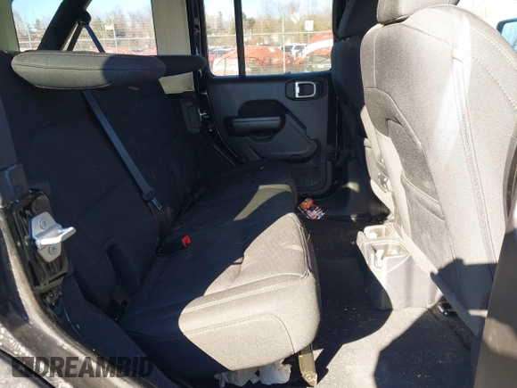 2021 Jeep Wrangler Unlimited Sport Altitude with VIN 1C4HJXDG8MW814044, listed as a IAAI auction lot 41437281 with 54,293 mi miles and . Bid and sale history available at DreamBid. Image 8.