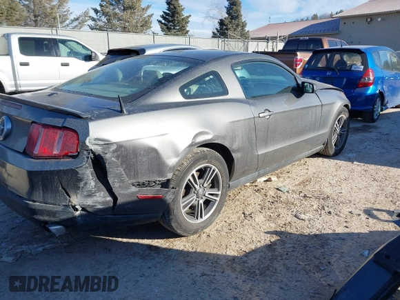 2011 Ford Mustang V6 with VIN 1ZVBP8AMXB5123084, listed as a IAAI auction lot 41359860 with 123,589 mi miles and . Bid and sale history available at carsss.com. Image 4.