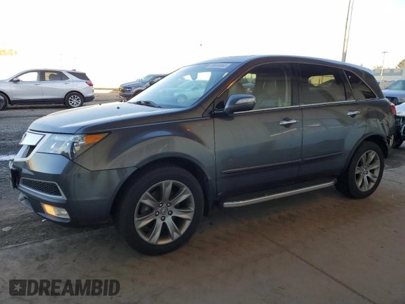2012 Acura MDX Advance with VIN 2HNYD2H88CH501628, listed as a Copart auction lot 78049464 with 165,848 mi miles and Clean Title. Bid and sale history available at DreamBid. Image 1.