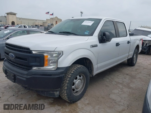 2018 Ford F-150 XL with VIN 1FTFW1E54JKE94386, listed as a IAAI auction lot 42135217 with 198,458 mi miles. Bid and sale history available at carsss.com. Image 18.
