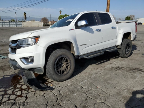 2017 Chevrolet Colorado 4WD LT with VIN 1GCPTCE13H1235104, listed as a Copart auction lot 47592285 with 68,079 mi miles and Salvage Title. Bid and sale history available at carsss.com. Image 1.