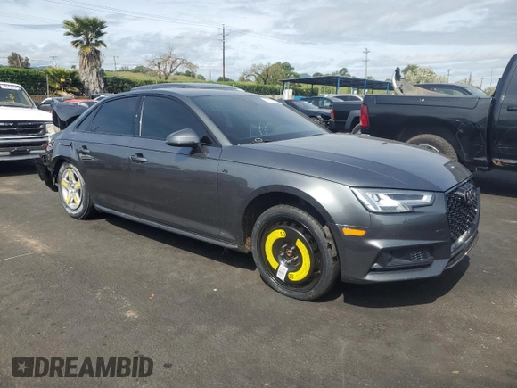 2018 Audi S4 Prestige z VIN WAUC4AF44JA123438, wystawiony jako Copart lot #51455125 z przebiegiem Nie podano mil oraz Szkody całkowita. Historia ofert i sprzedaży dostępna na DreamBid. Obrazek 4.