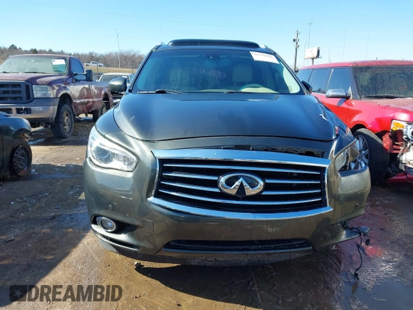 2014 Infiniti QX60 with VIN 5N1AL0MN0EC547112, listed as a IAAI auction lot 41579226 with 179,985 mi miles and . Bid and sale history available at DreamBid. Image 12.