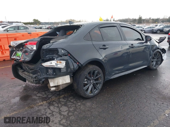 2023 Toyota Corolla SE with VIN 5YFP4MCE4PP143275, listed as a IAAI auction lot 41615709 with 30,584 mi miles and . Bid and sale history available at DreamBid. Image 4.