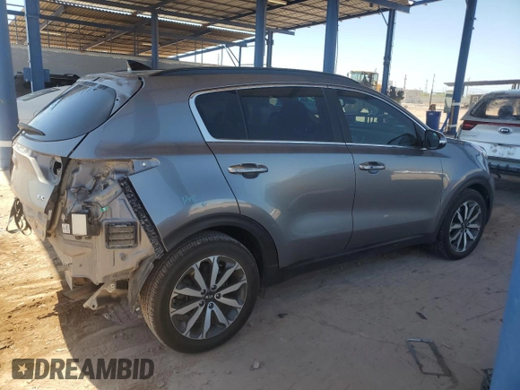 2019 Kia Sportage EX with VIN KNDPN3AC3K7542214, listed as a Copart auction lot 64037615 with 39,310 mi miles and Salvage title. Bid and sale history available at DreamBid. Image 3.