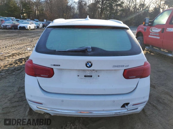 2016 BMW 3 Series 328d xDrive with VIN WBA8J1C5XGK711116, listed as a Copart auction lot 41614854 with 88,383 mi miles and . Bid and sale history available at DreamBid. Image 6.