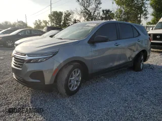 2023 Chevrolet Equinox LS with VIN 3GNAXHEG2PL184480, listed as a Copart auction lot 58233285 with 42,932 mi miles and Non repairable. Bid and sale history available at DreamBid. Image 1.