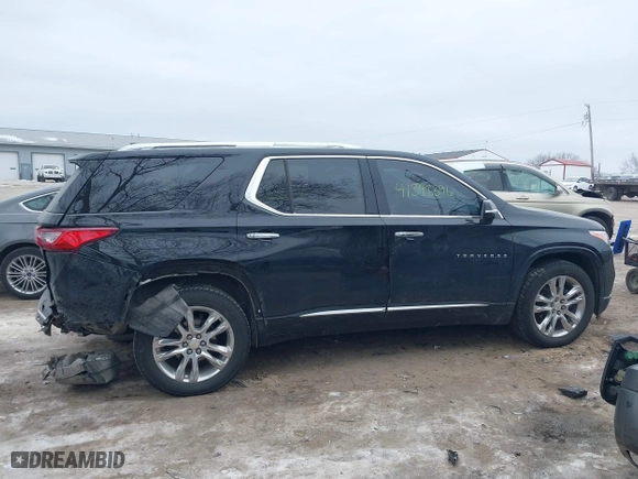 2018 Chevrolet Traverse High Country with VIN 1GNEVKKW0JJ101899, listed as a IAAI auction lot 41398396 with 107,055 mi miles. Bid and sale history available at carsss.com. Image 13.