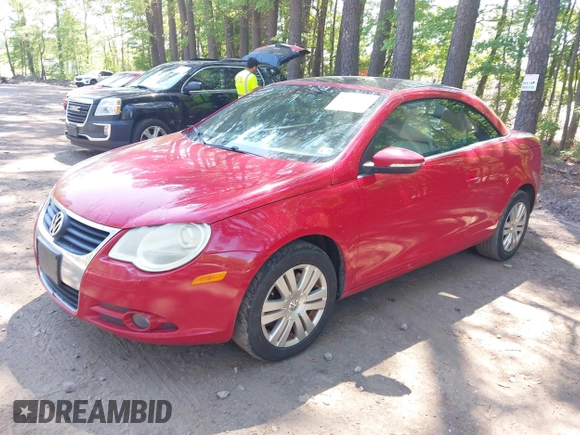 2010 Volkswagen Eos with VIN WVWAA7AH4AV016091, listed as a IAAI auction lot 42138443 with 174,957 mi miles and . Bid and sale history available at DreamBid. Image 2.