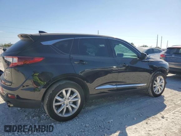 2020 Acura RDX with VIN 5J8TC1H32LL006833, listed as a Copart auction lot 75702944 with 67,310 mi miles and Salvage title. Bid and sale history available at DreamBid. Image 3.