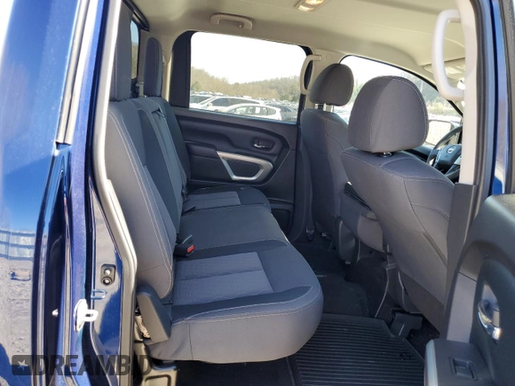 2022 Nissan Titan S with VIN 1N6AA1EC4NN107425, listed as a Copart auction lot 48291485 with 19,904 mi miles and Salvage title. Bid and sale history available at DreamBid. Image 10.
