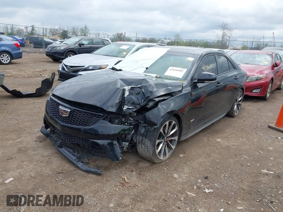 2023 Cadillac CT4-V Blackwing with VIN 1G6DL5RP9P0410802, listed as a IAAI auction lot 42038982 with 21,257 mi miles and . Bid and sale history available at DreamBid. Image 17.