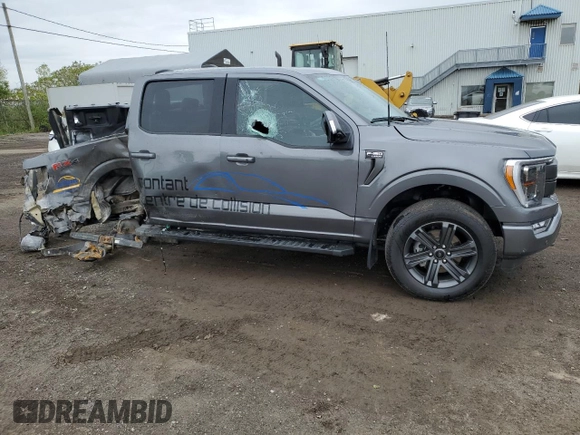 2023 Ford F-150 XL с VIN 1FTEW1EP4PKE01890, выставлен на аукционе Copart как лот 57389435 с пробегом Не указан миль и На запчасти • Non repairable. История ставок и продаж доступна на DreamBid. Изображение 4.