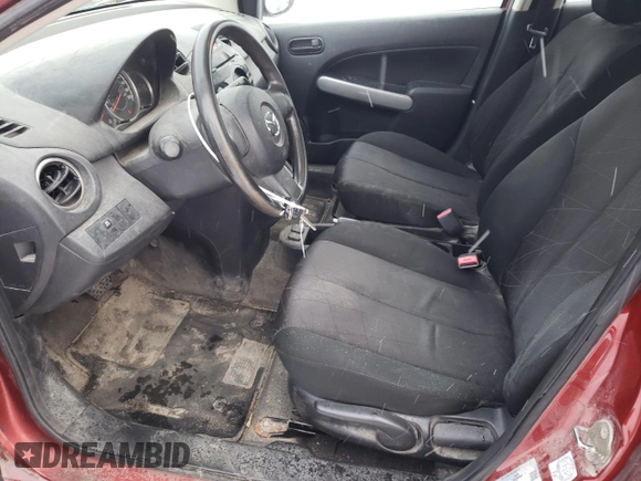 2014 Mazda 2 Sport with VIN JM1DE1KY8E0189578, listed as a Copart auction lot 85909004 with 284,632 mi miles and Clean Title. Bid and sale history available at carsss.com. Image 7.