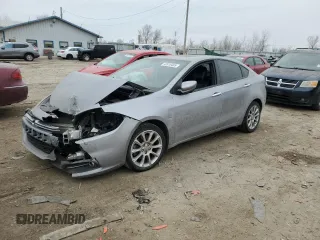 2015 Dodge Dart Limited with VIN 1C3CDFCB0FD144672, listed as a Copart auction lot 42816405 with 0 mi miles and Salvage Title. Bid and sale history available at carsss.com. Image 1.
