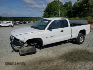 2000 Dodge Dakota SLT z VIN 1B7GG22X0YS554137, wystawiony jako Copart lot #54960385 z przebiegiem 162 889 mil mil oraz Szkoda całkowita • Salvage title. Historia ofert i sprzedaży dostępna na DreamBid. Obrazek 1.